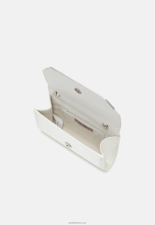 Anna Field kvinner clutch hvit P266L2439