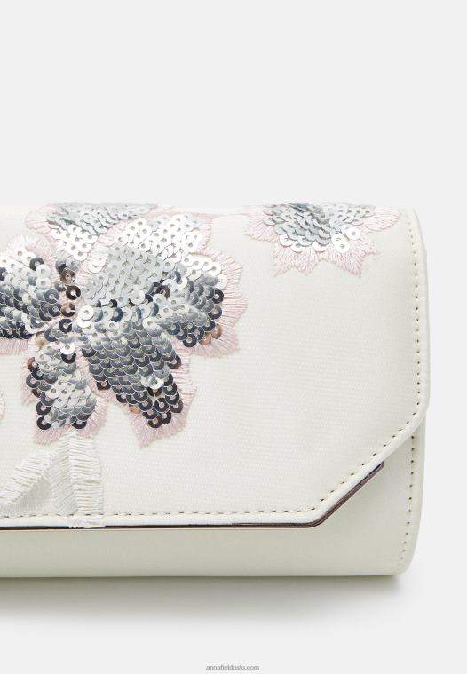 Anna Field kvinner clutch hvit P266L2439