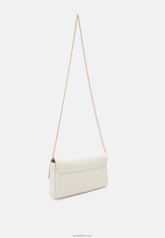 Anna Field kvinner clutch off-white P266L2428