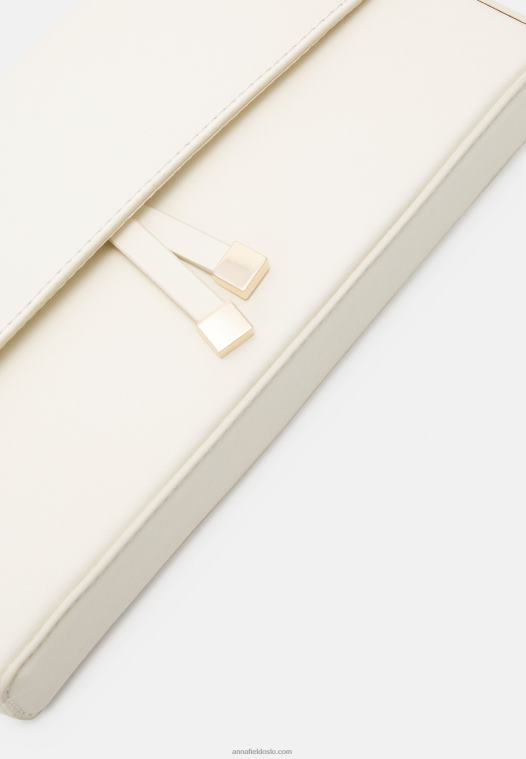 Anna Field kvinner clutch off-white P266L2428