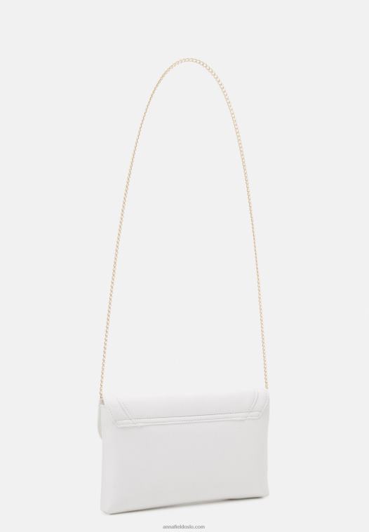 Anna Field kvinner clutch off white P266L2457