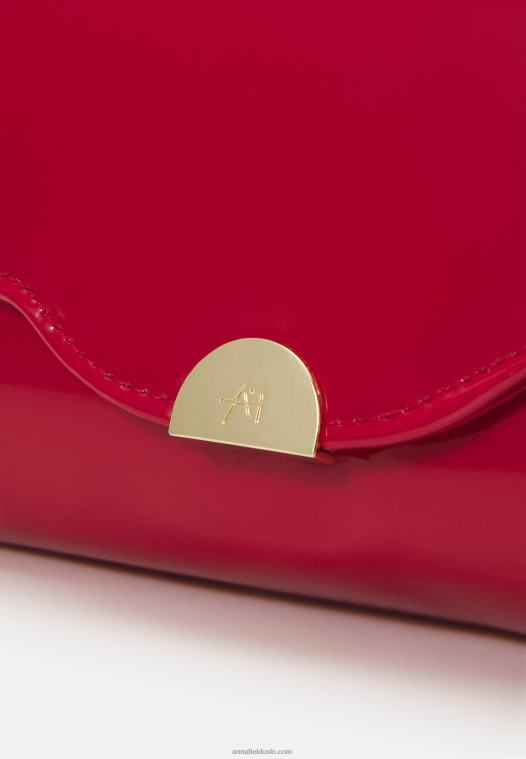 Anna Field kvinner clutch rød P266L2399