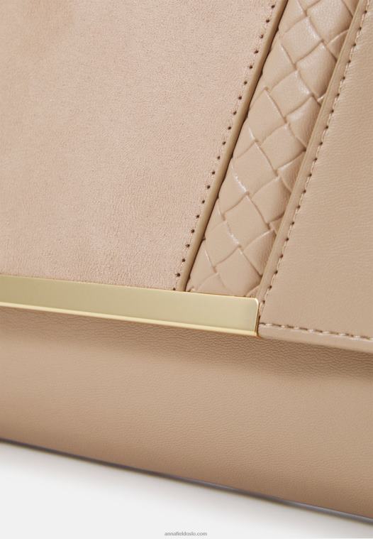 Anna Field kvinner clutch rosa P266L2426