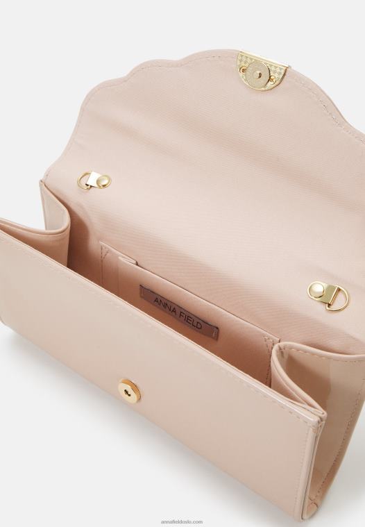 Anna Field kvinner clutch rosa P266L2455