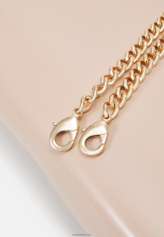 Anna Field kvinner clutch rosa P266L2455