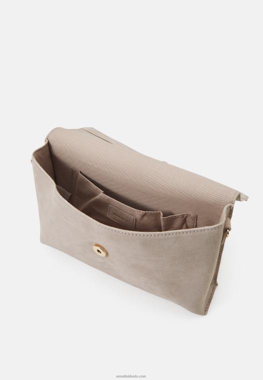 Anna Field kvinner clutch taupe P266L2445
