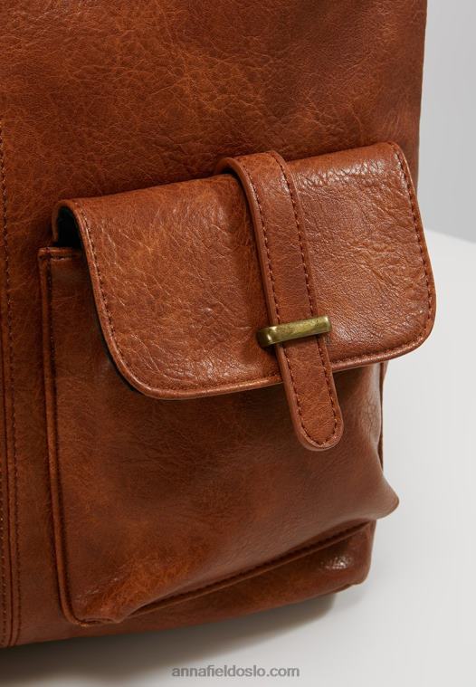 Anna Field kvinner cognac på tvers av kroppen P266L2502