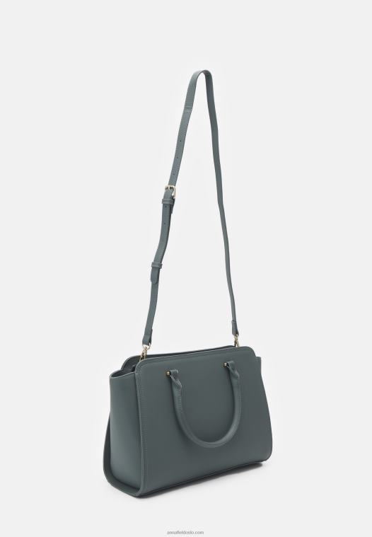 Anna Field kvinner håndveske grønn P266L2373