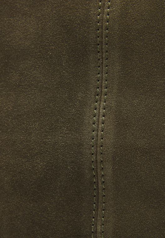 Anna Field kvinner håndveske i khaki skinn P266L2359