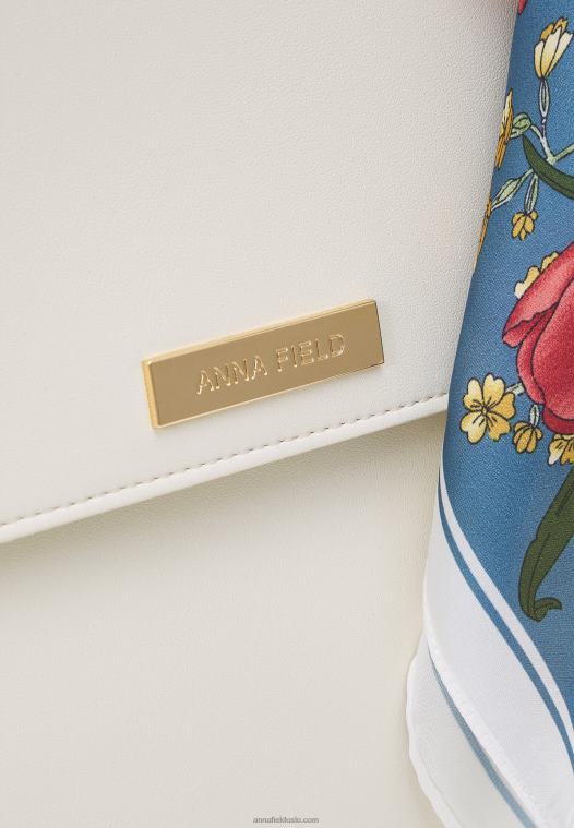 Anna Field kvinner håndveske off-white P266L2294