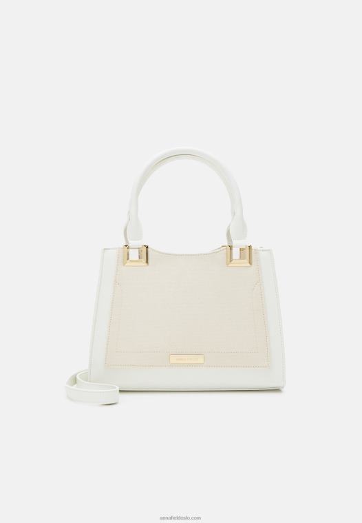 Anna Field kvinner håndveske off-white P266L2341