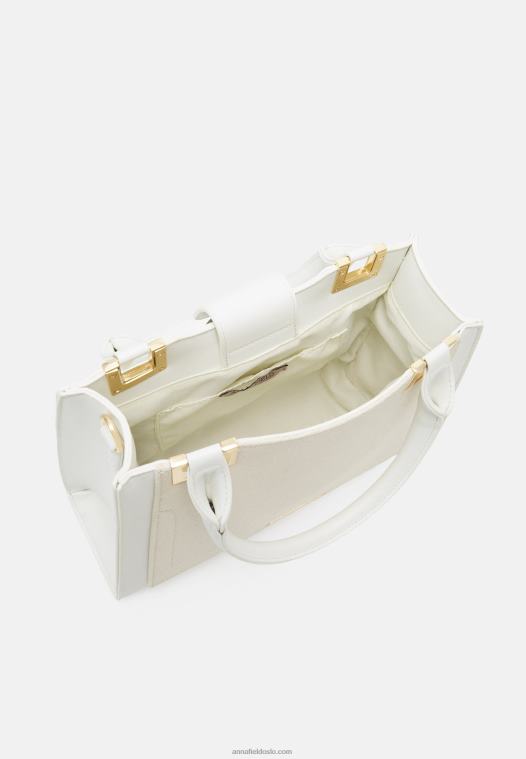 Anna Field kvinner håndveske off-white P266L2341
