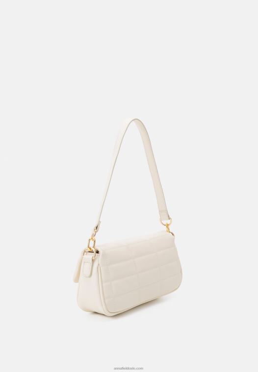 Anna Field kvinner håndveske off-white P266L2379