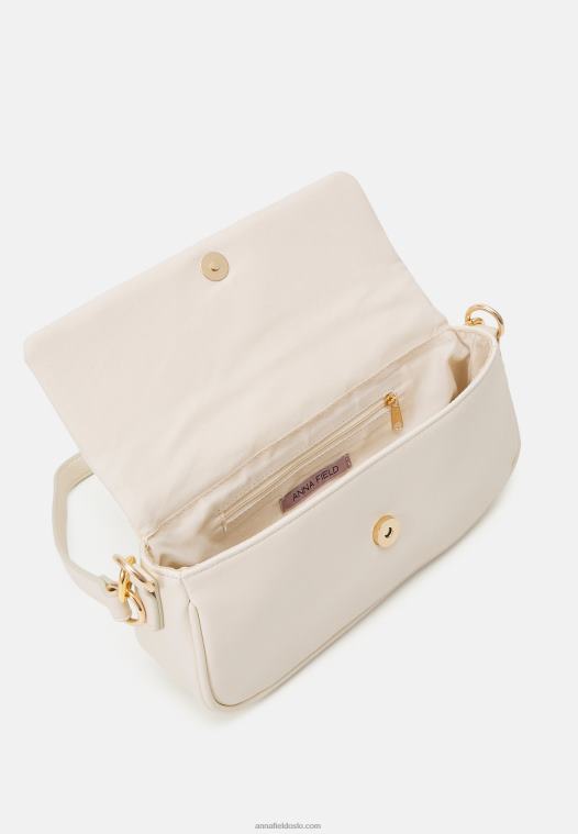 Anna Field kvinner håndveske off-white P266L2379