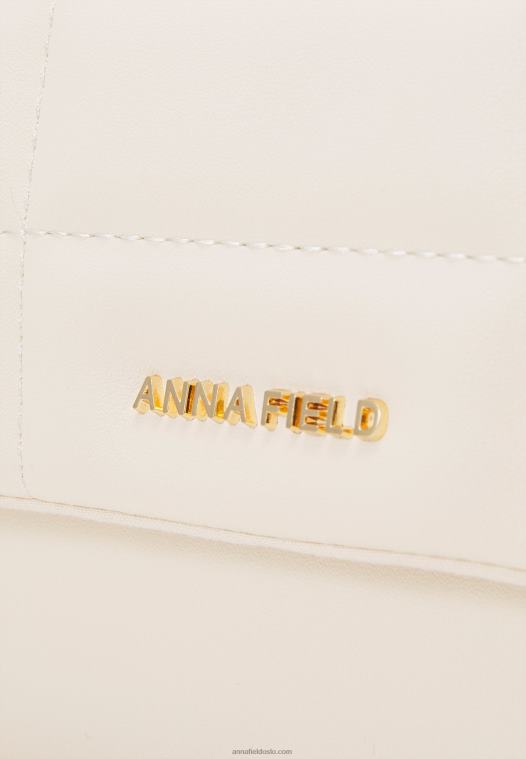 Anna Field kvinner håndveske off-white P266L2379