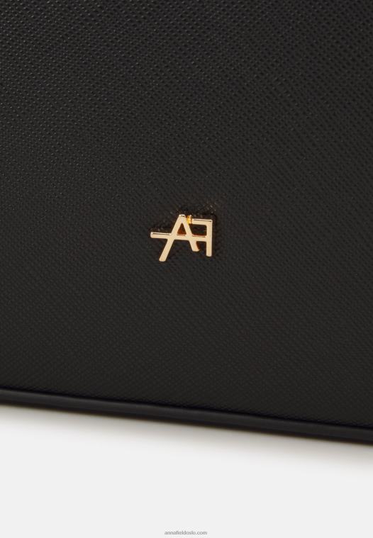 Anna Field kvinner håndveske svart P266L2281