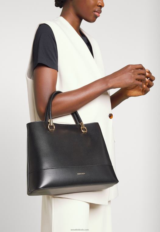 Anna Field kvinner håndveske svart P266L2297