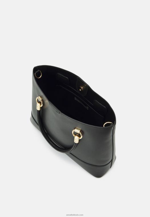 Anna Field kvinner håndveske svart P266L2297