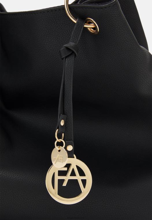 Anna Field kvinner håndveske svart P266L2305