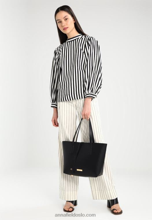 Anna Field kvinner håndveske svart P266L2306