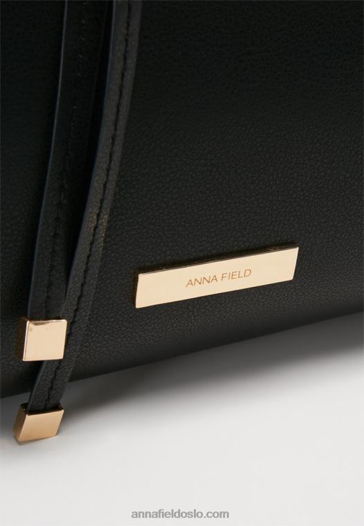 Anna Field kvinner håndveske svart P266L2306