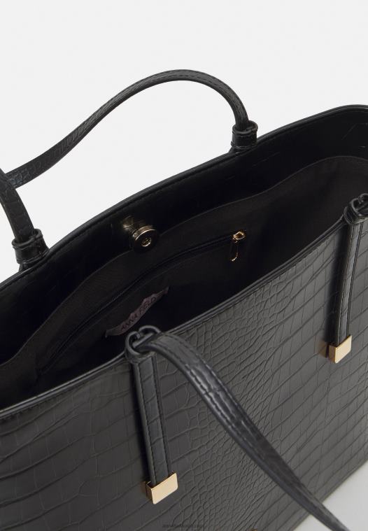 Anna Field kvinner håndveske svart P266L2313