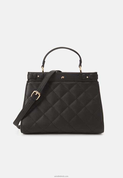 Anna Field kvinner håndveske svart P266L2317