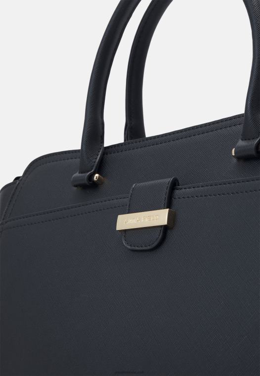 Anna Field kvinner håndveske svart P266L2318