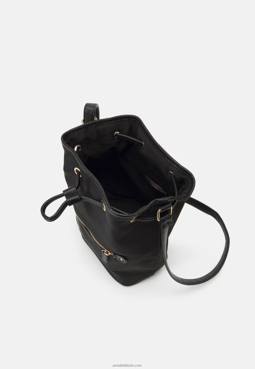 Anna Field kvinner håndveske svart P266L2354