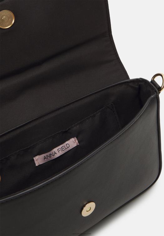 Anna Field kvinner håndveske svart P266L2356