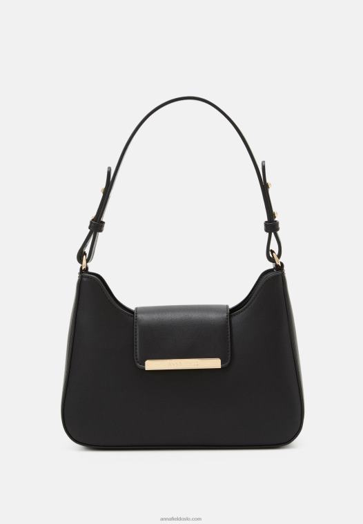 Anna Field kvinner håndveske svart P266L2377