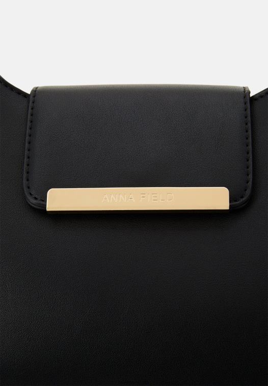 Anna Field kvinner håndveske svart P266L2377