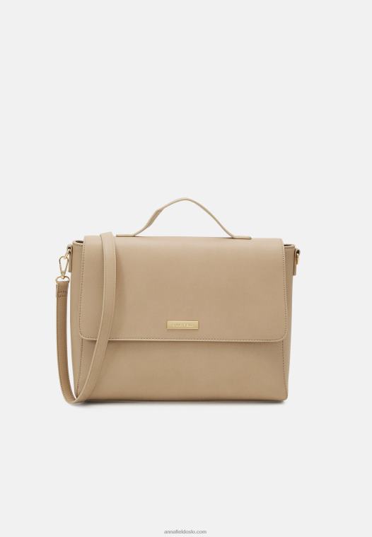 Anna Field kvinner laptop bag tan P266L2568
