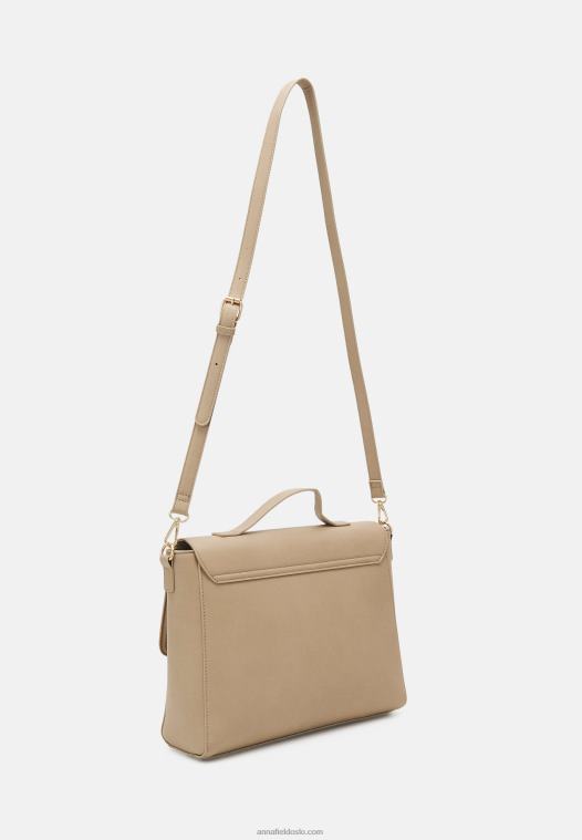 Anna Field kvinner laptop bag tan P266L2568