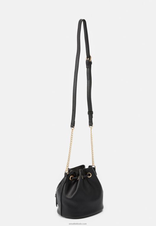 Anna Field kvinner over body bag 802 svart P266L2519