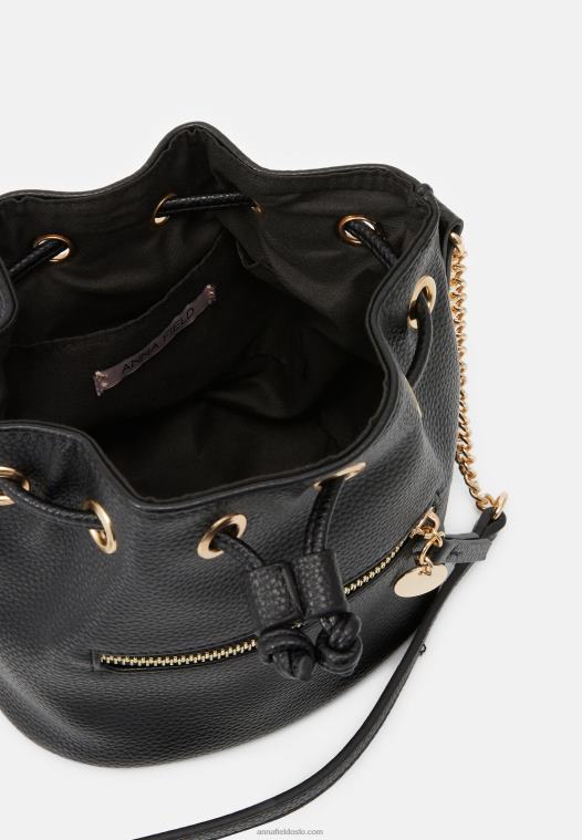 Anna Field kvinner over body bag 802 svart P266L2519