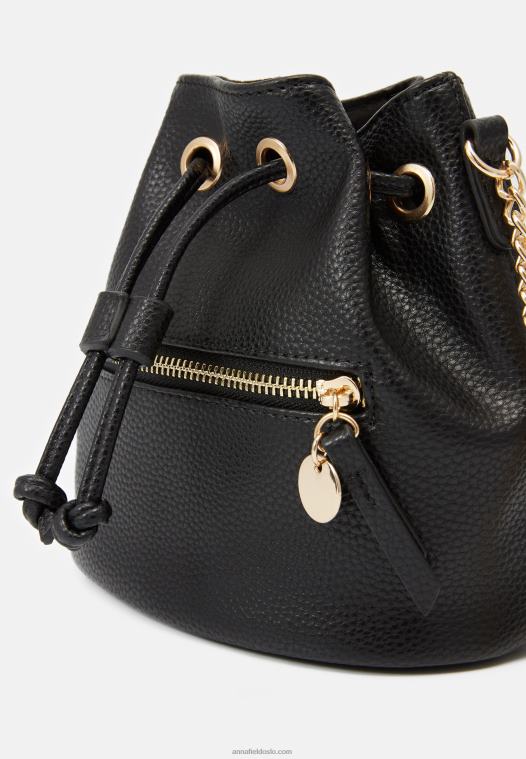 Anna Field kvinner over body bag 802 svart P266L2519