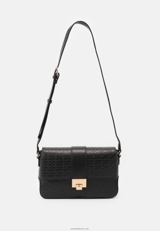 Anna Field kvinner over body bag 802 svart P266L2549