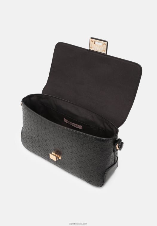 Anna Field kvinner over body bag 802 svart P266L2549