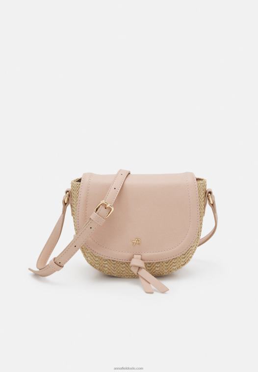 Anna Field kvinner over body bag beige/rosa P266L2503