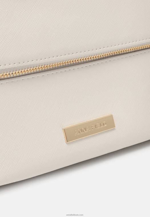 Anna Field kvinner ryggsekk 003 off-white P266L2595