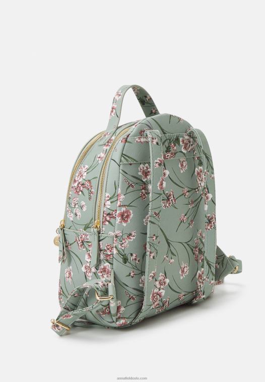 Anna Field kvinner ryggsekk blå P266L2619