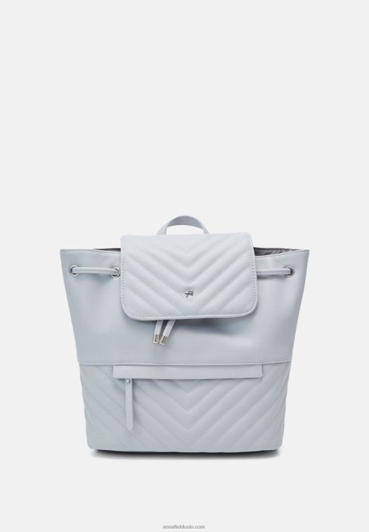 Anna Field kvinner ryggsekk lys grå P266L2627