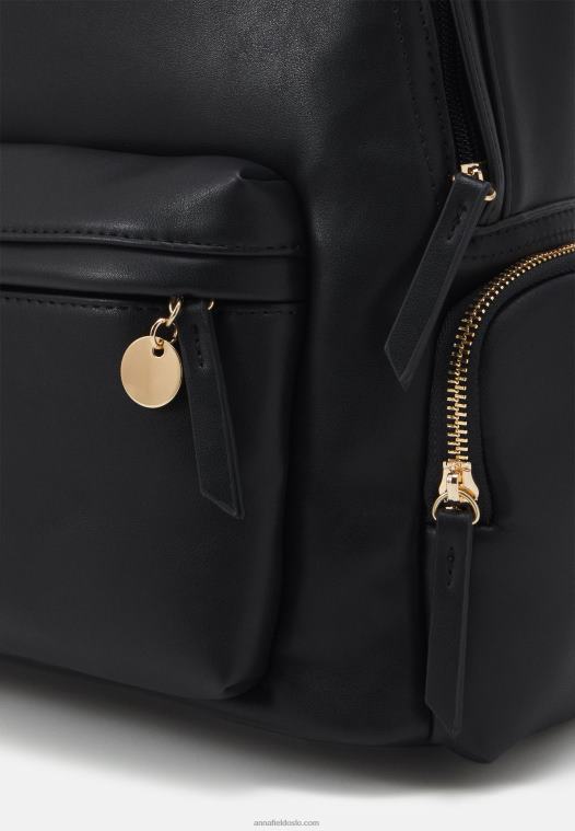 Anna Field kvinner ryggsekk svart P266L2624