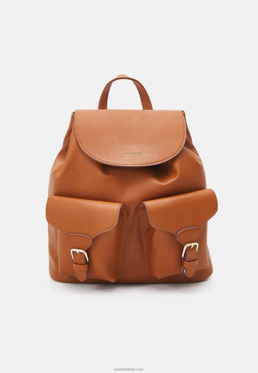 Anna Field kvinner ryggsekken brun P266L2600
