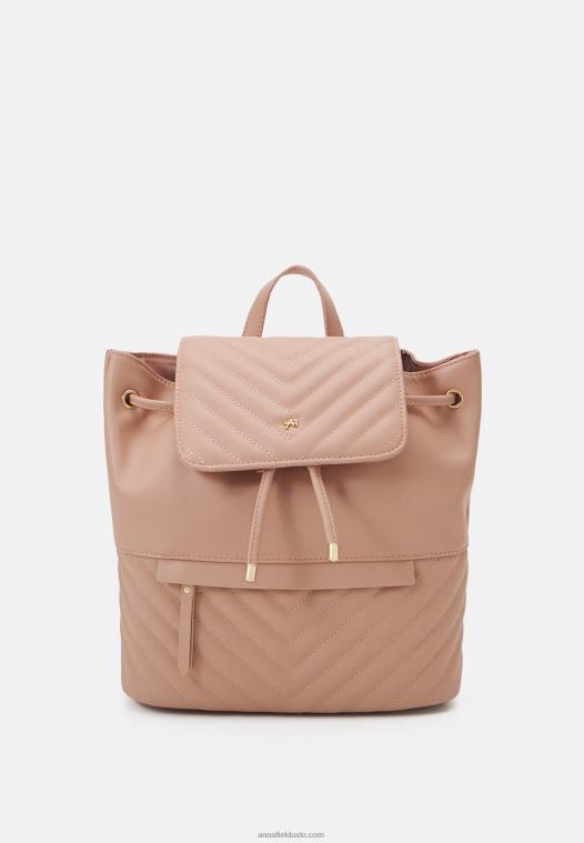 Anna Field kvinner ryggsekken lys rosa P266L2622
