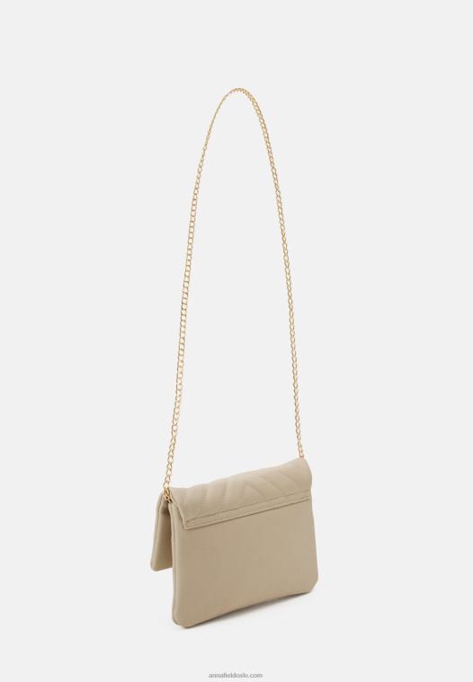 Anna Field kvinner sett tote bag beige P266L2461