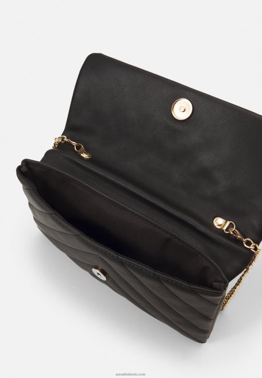 Anna Field kvinner sett tote bag svart P266L2468