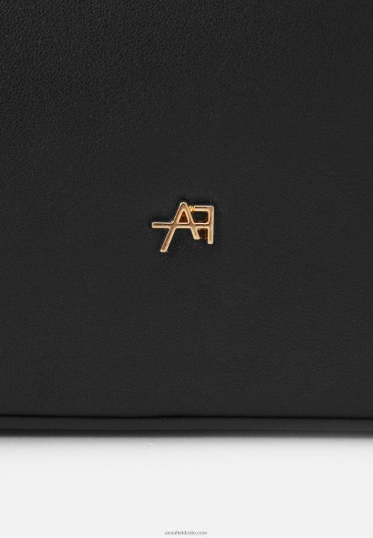Anna Field kvinner sett tote bag svart P266L2468