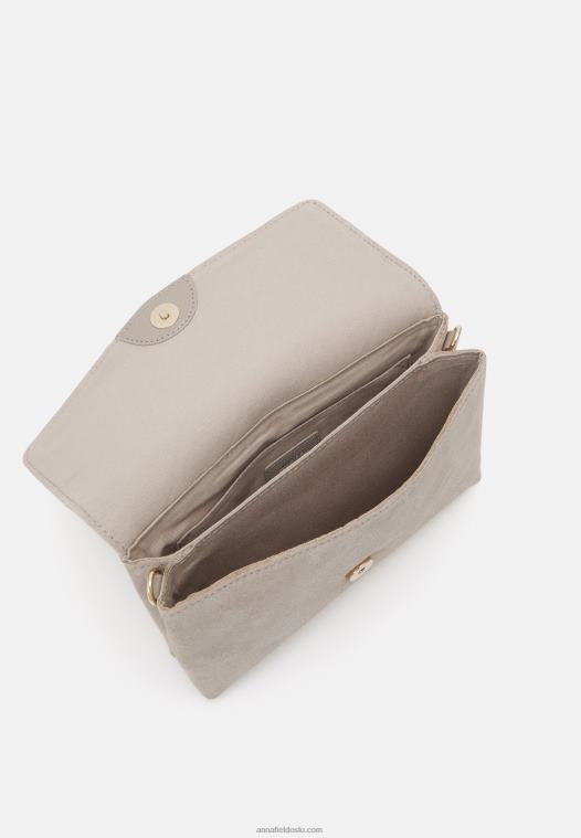 Anna Field kvinner skinnclutch taupe P266L2401